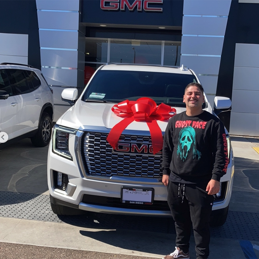 Happy new GMC owner